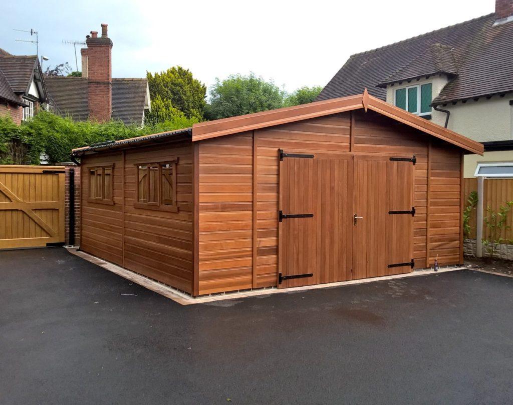 Wooden Garages UK, Timber Garages For Sale - Tunstall 