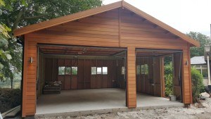 wooden garages uk, timber garages for sale - tunstall