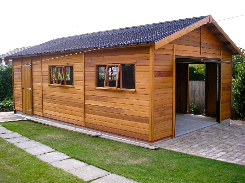 Wooden Garages UK, Timber Garages For Sale - Tunstall ...
