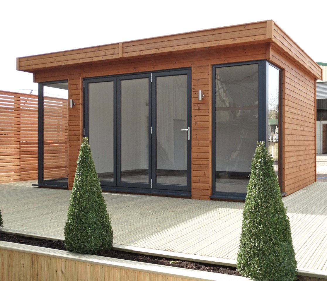 Garden Office Aluminium doors ex-display Garden Office Aluminium doors ex-display